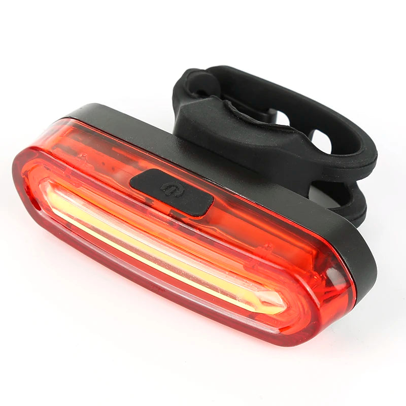 Cycling Tail Light Outdoor Highlight USB Charging Mountain Led Warning  Bike Lights Tail Lamp Rear Light Bicycle Accessories
