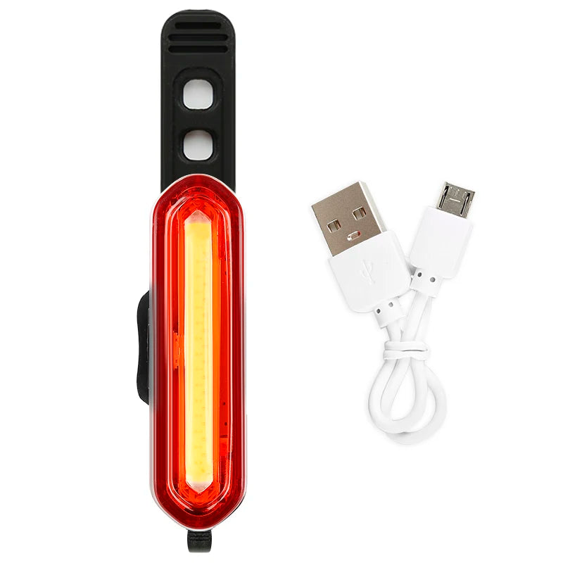 Cycling Tail Light Outdoor Highlight USB Charging Mountain Led Warning  Bike Lights Tail Lamp Rear Light Bicycle Accessories