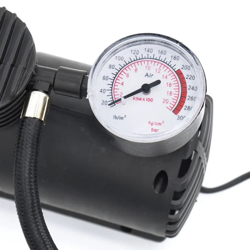 Mini Car Air Pump Inflation Pump 12V 220W Locomotive Air Compressor Tire Miniature Car Tire High Quality Auto Repair Accessories