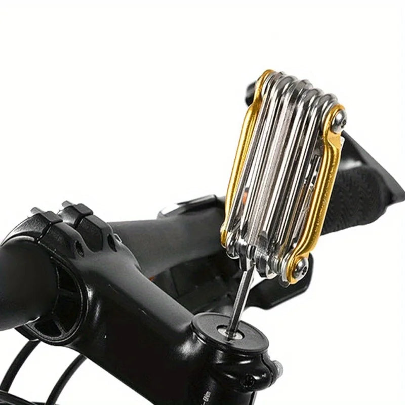 11 In 1 Portable Multifunctional Bike Repair Tool Kit For Outdoor Bicycle Cycling*